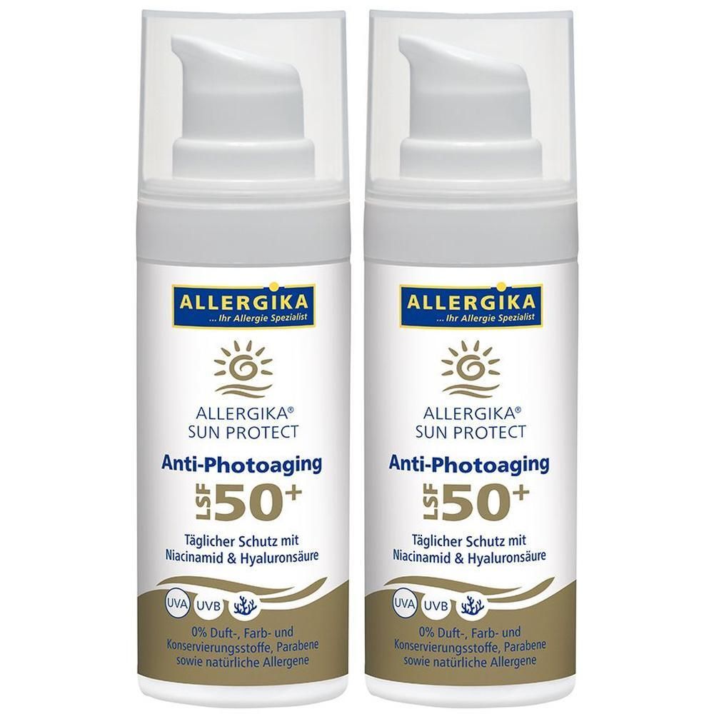 Allergika SUN Protect Anti-Photoaging Cr.LSF 50+ 2x 2x50 ml Creme