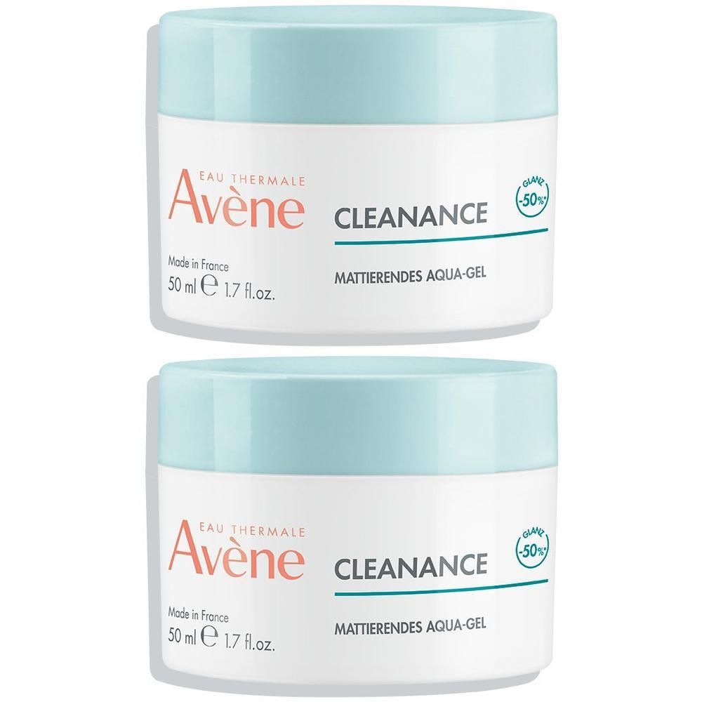 Avene Cleanance mattierendes Aqua-Gel 2x 2x50 ml Gel