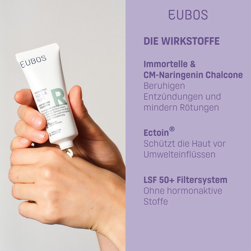 EUBOS Kühl & Klar Anti-Rötung Tagescreme