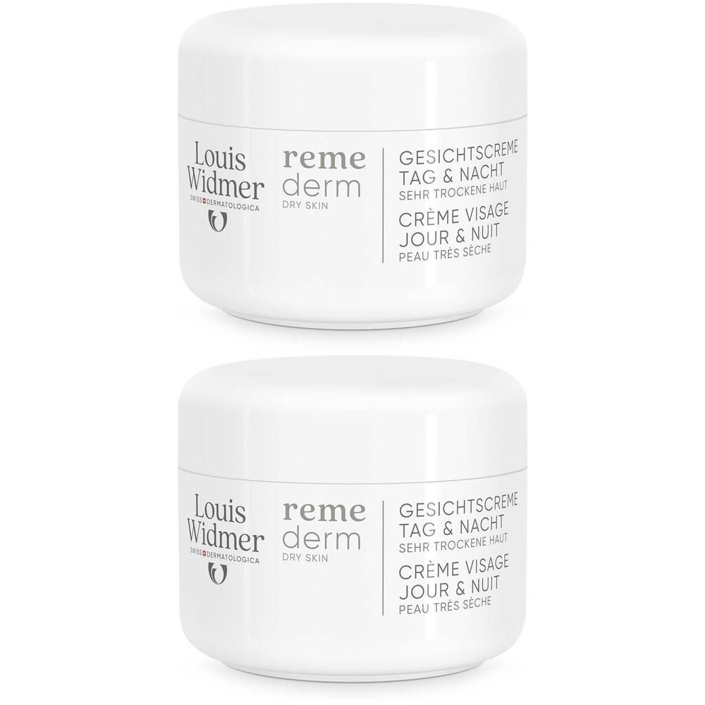 Widmer Remederm Gesichtscreme Tag & Nacht 2x 2x50 ml Creme