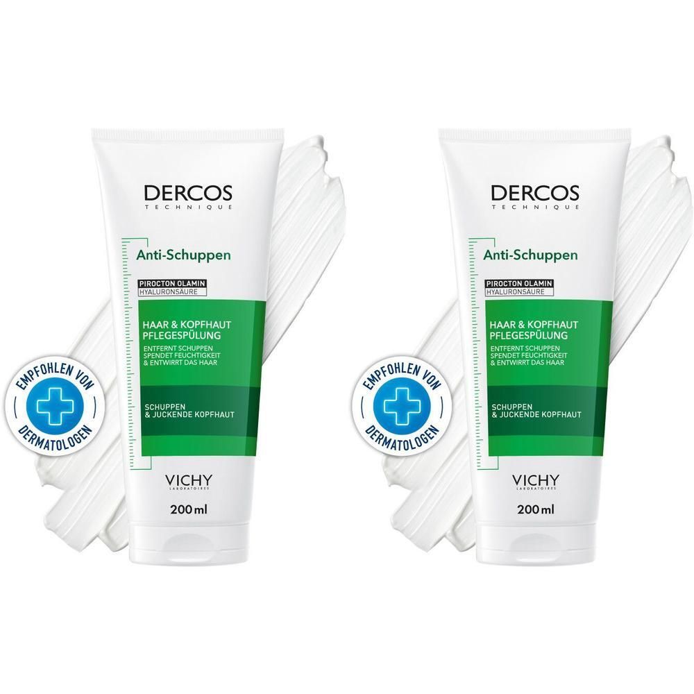 Vichy Dercos Anti-Schuppen Conditioner 2x 2x200 ml Haarspülung