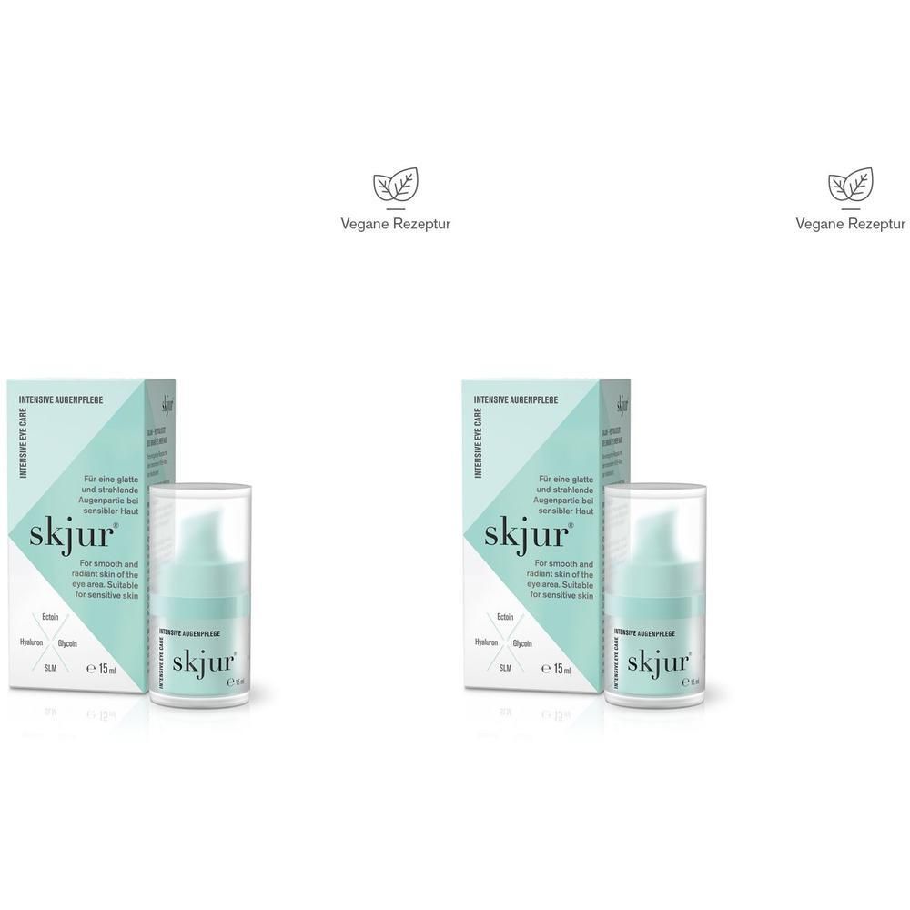 Skjur Augenpflege Creme 2x 2x15 ml Augencreme