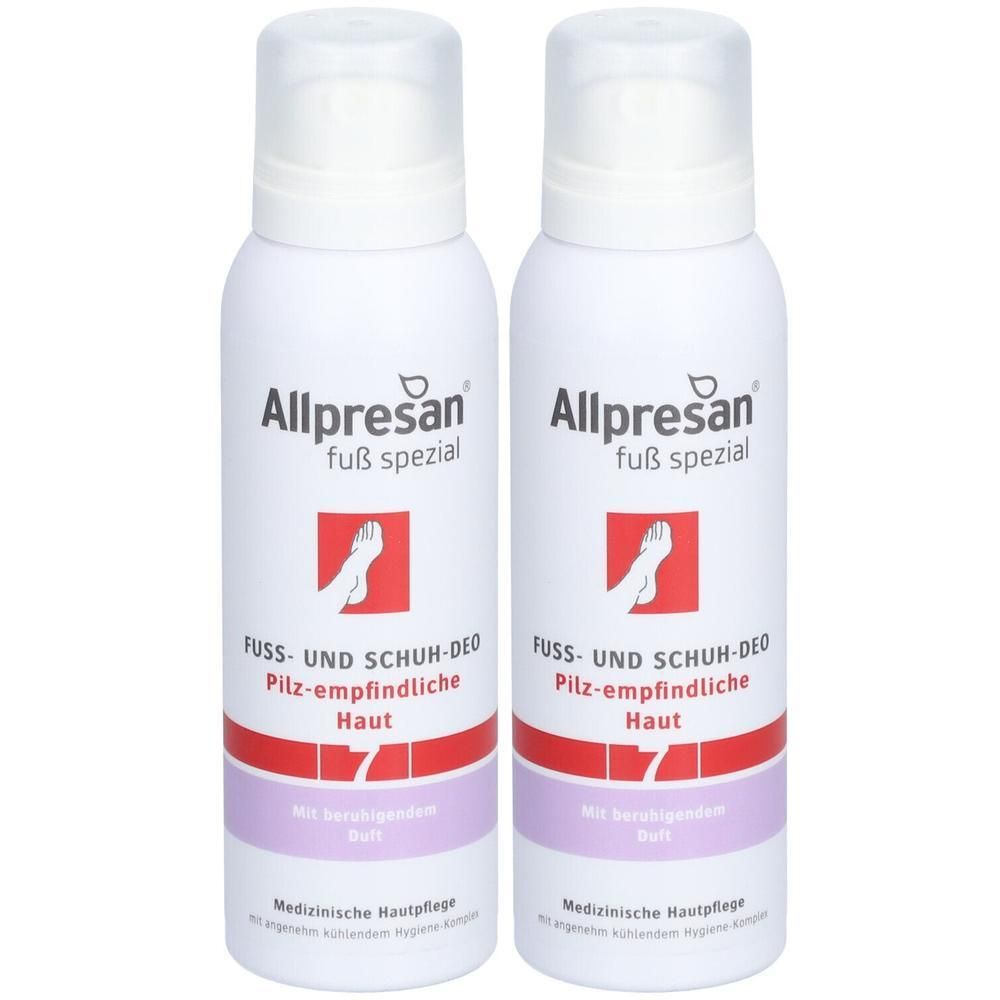 Allpresan Fuß spezial Nr.7 Fuß- u.Schuh-Deo Spray 2x 2x125 ml
