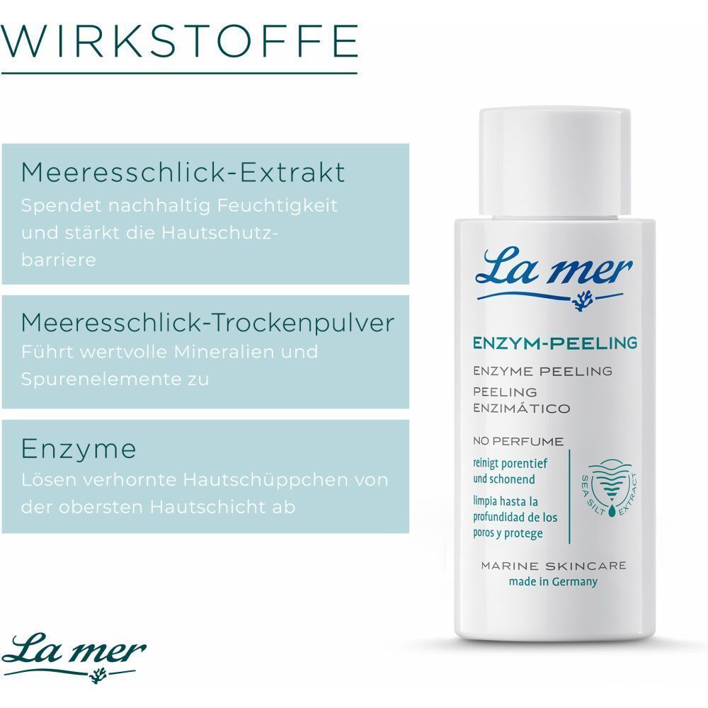 LA MER Enzym-Peeling o.Parfum Pulver 2x 2x12 g