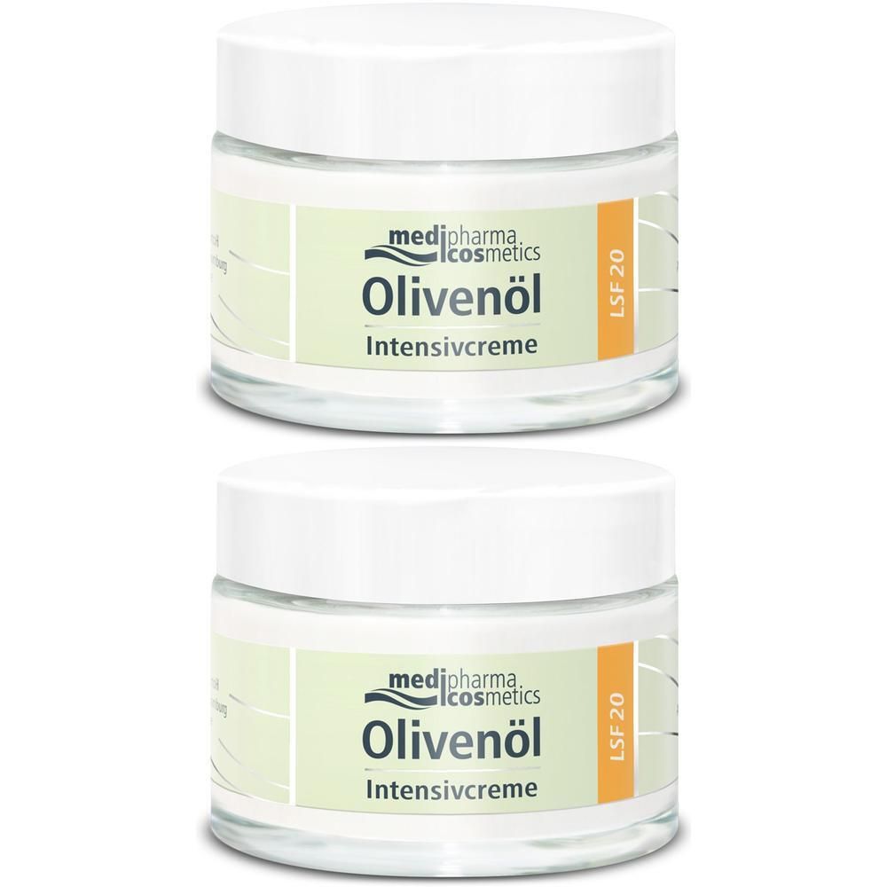 Olivenöl Intensivcreme LSF 20 2x 2x50 ml Creme