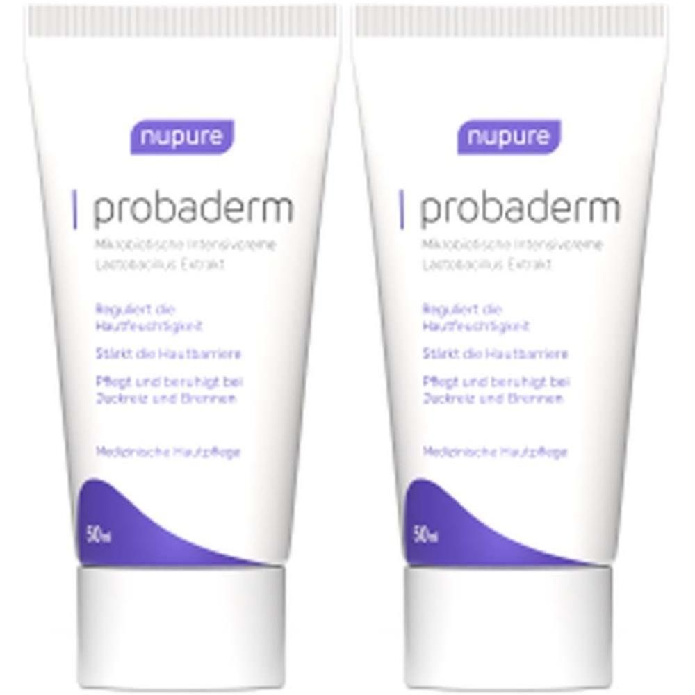 Nupure probaderm probiotische Intensivcreme 2x 2x50 ml Creme
