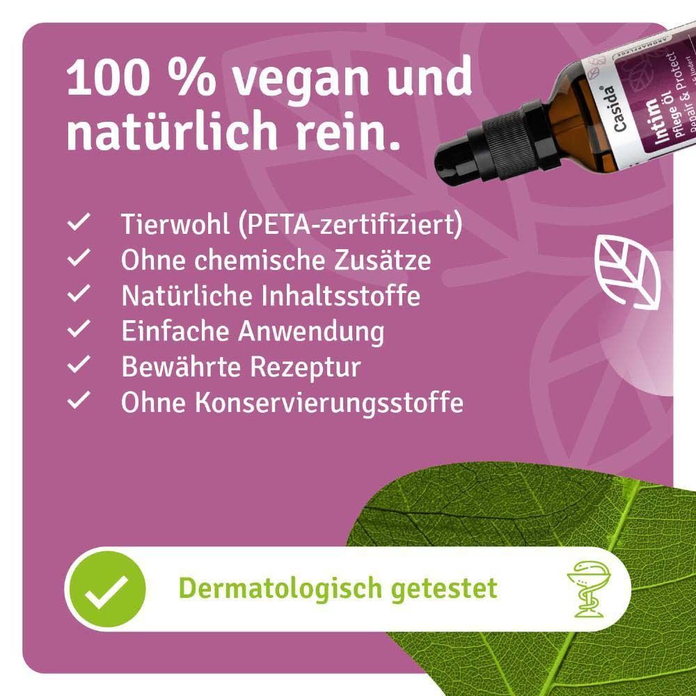 Aufzählung: Tierwohl (PETA-zertifiziert), ohne chemische Zusätze, natürliche Inhaltsstoffe, einfache Anwendung, bewährte Rezeptur, ohne Konservierungsstoffe.