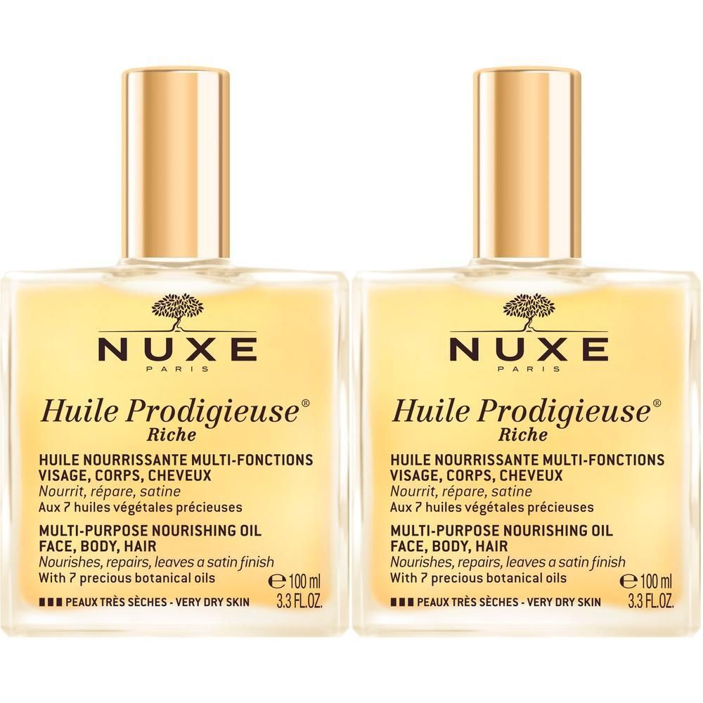 Nuxe Huile Prodigieuse riche 2x 2x100 ml Öl