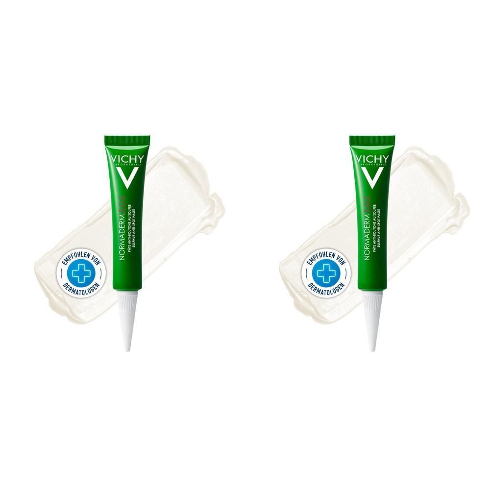Vichy Normaderm Anti-Pickel Sulfur Paste 2x 2x20 ml