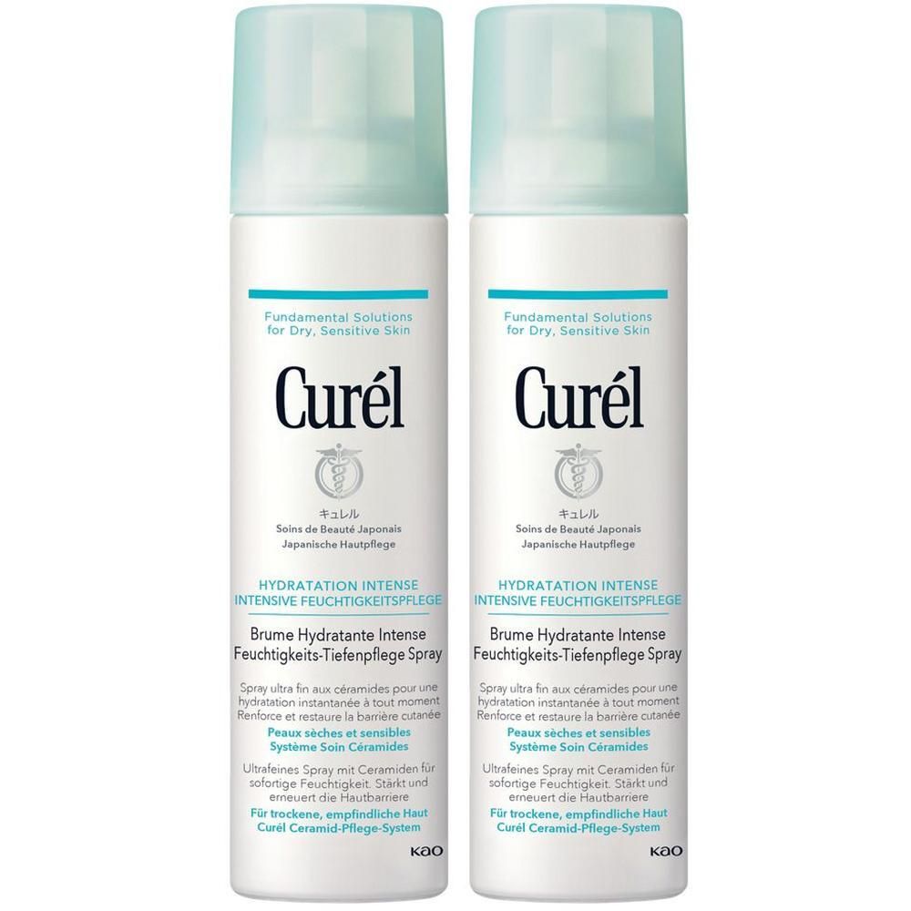 Curel Feuchtigkeits-Tiefenpflege Spray 2x 2x150 ml