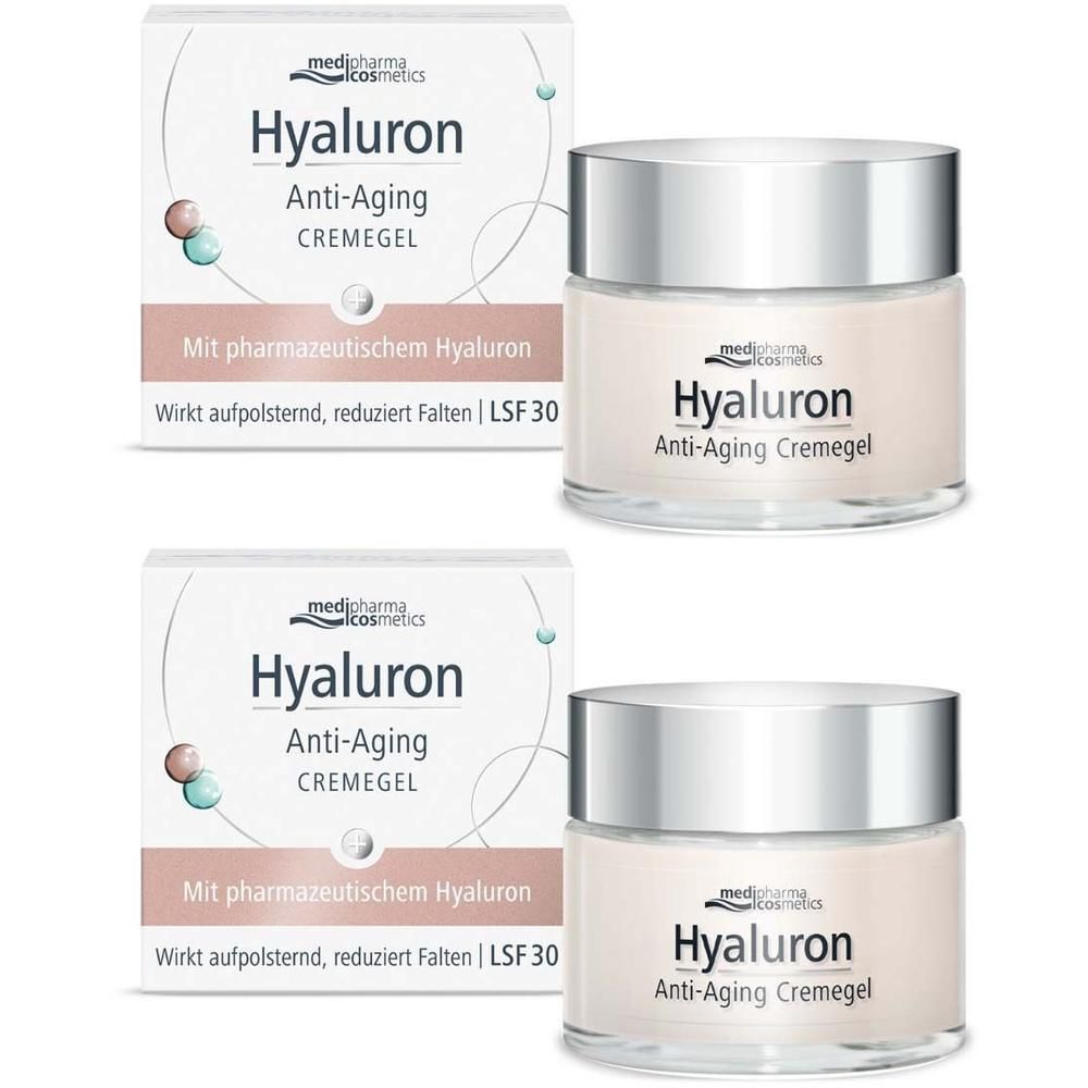 Hyaluron Anti-Aging Cremegel 2x 2x50 ml Gel
