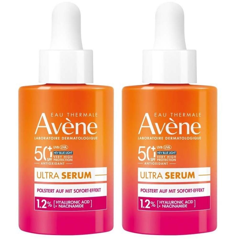 Avene Ultra Serum aufpolsternd SPF 50+ 2x 2x30 ml Konzentrat