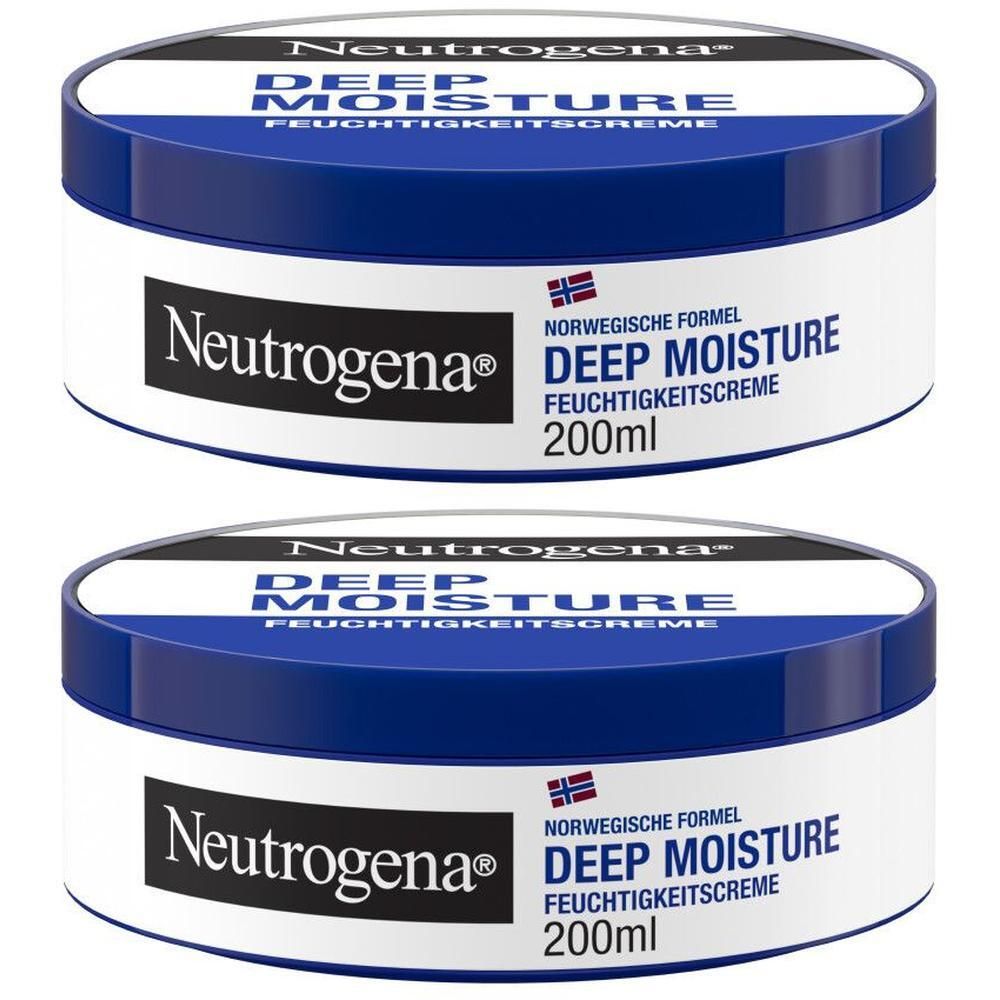 Neutrogena norweg.Formel sofort einzieh.Feucht.Cr. 2x 2x200 ml Creme