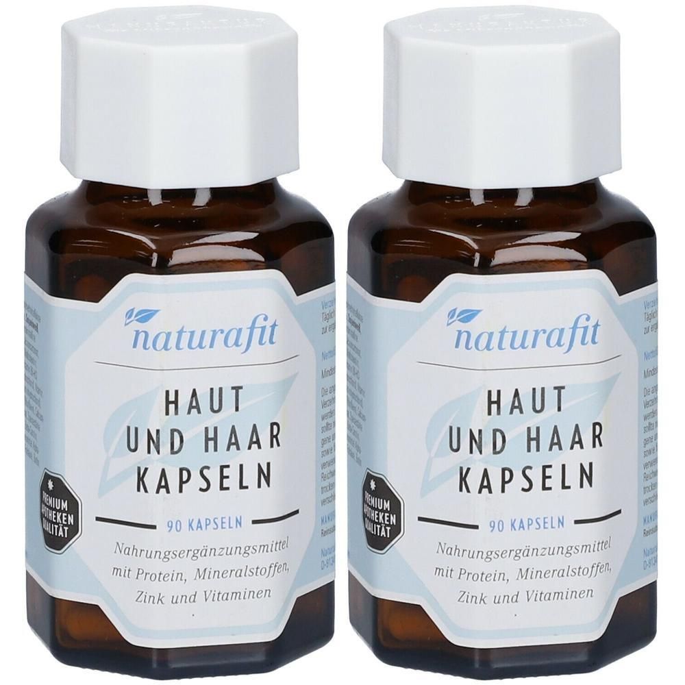 Naturafit Haut und Haarkapseln 2x 2x90 St Kapseln