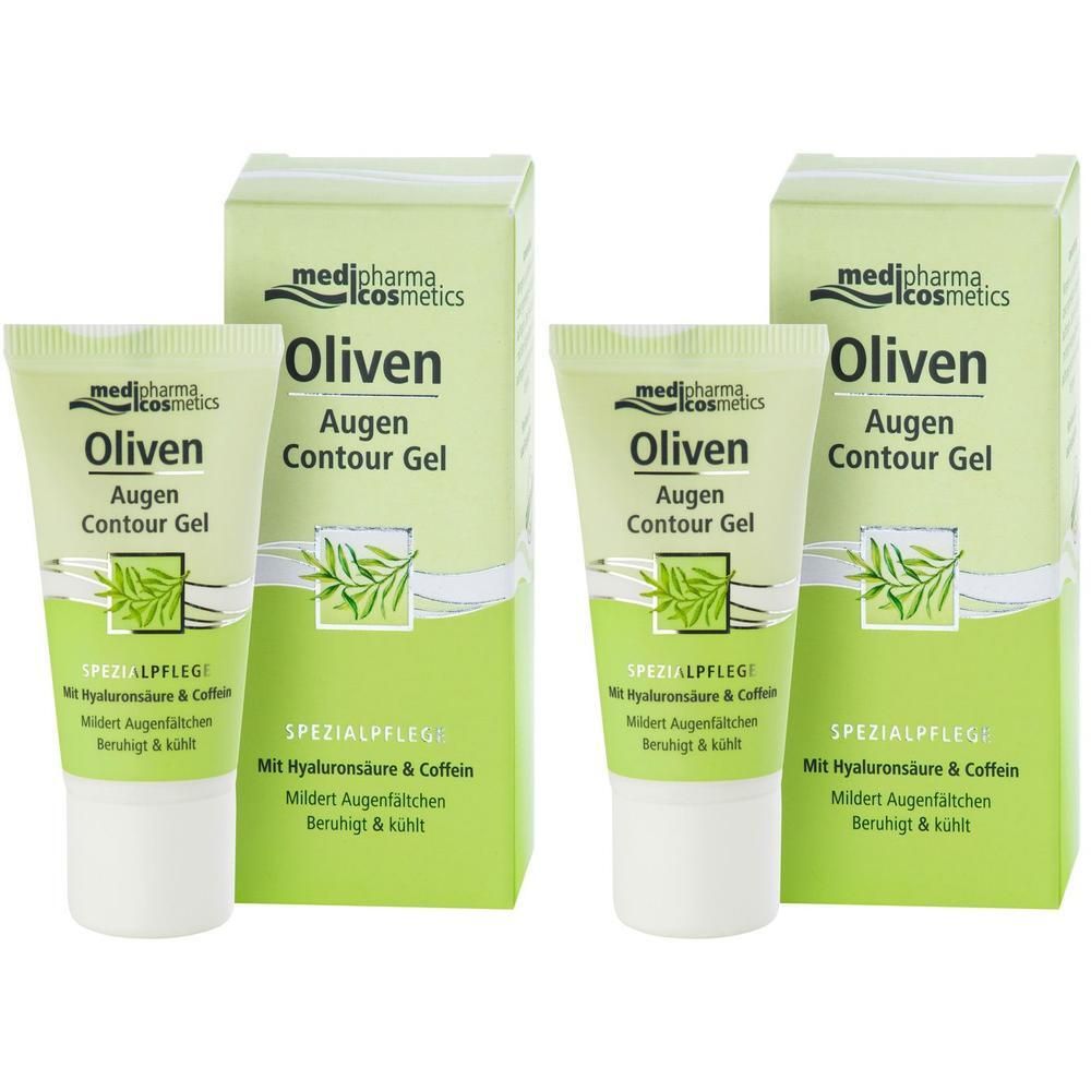 Olivenöl Augen-Contur Gel 2x 2x15 ml