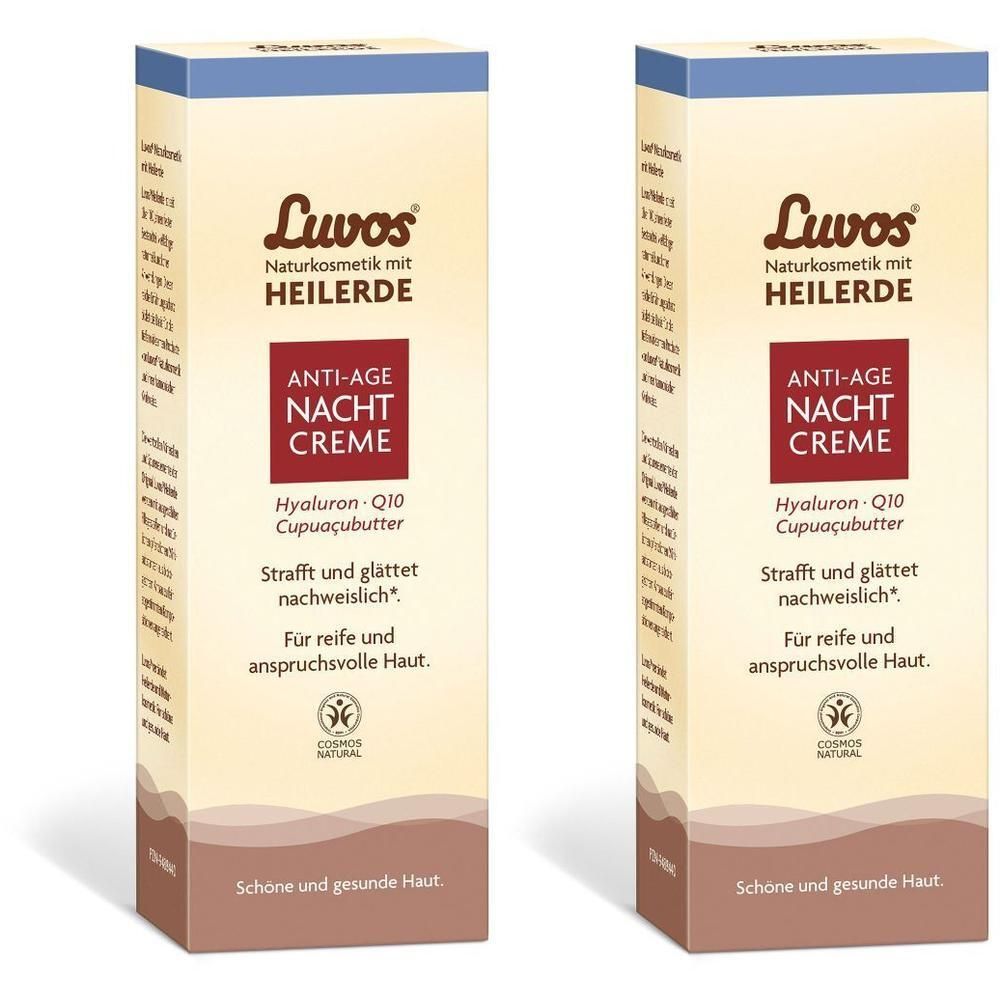 Luvos Heilerde Anti-Age Nachtcreme 2x 2x50 ml