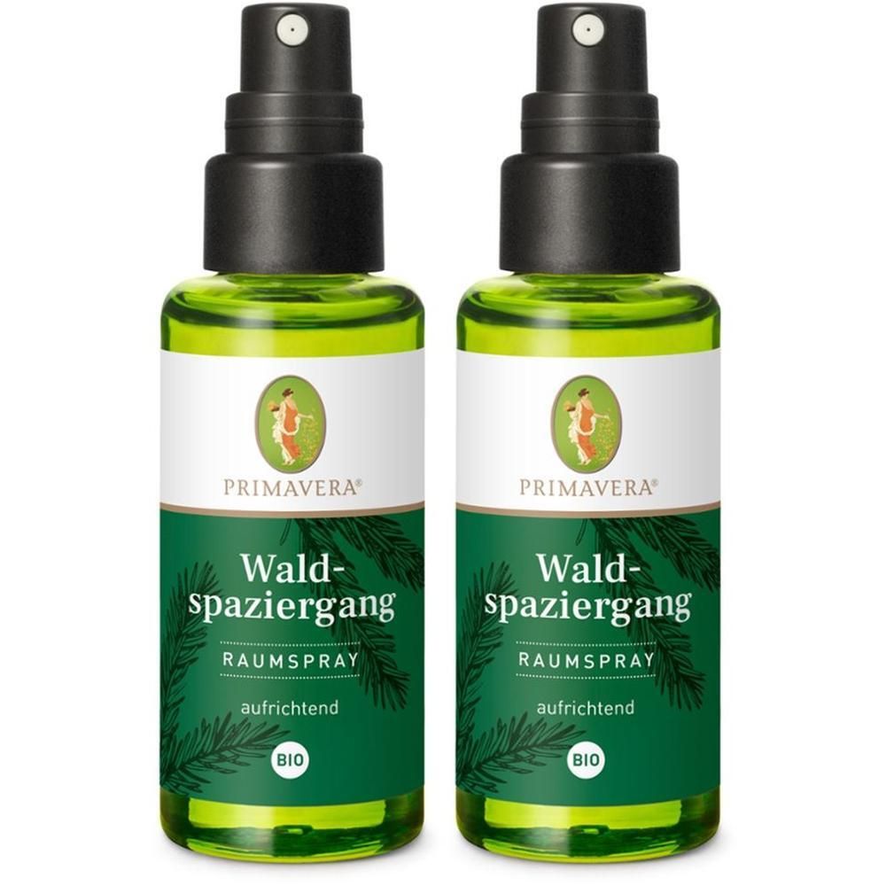 Waldspaziergang Raumspray Bio 2x 2x50 ml Ätherisches Öl