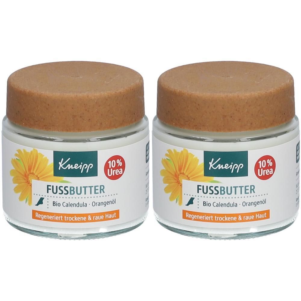 Kneipp regenerierende Fußbutter Fußpflege 2x 2x100 ml Creme