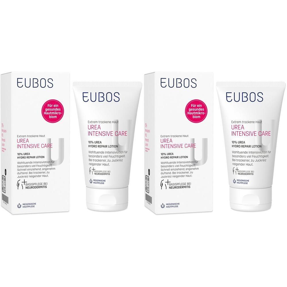 Eubos Trockene Haut Urea 10% Hydro Repair Lotion 2x 2x150 ml