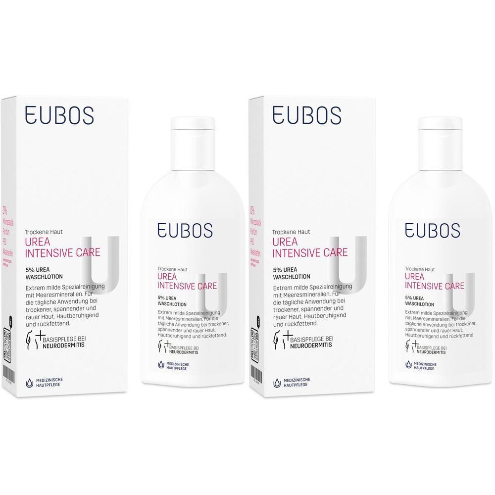 Eubos Trockene Haut Urea 5% Waschlotion 2x 2x200 ml Lotion