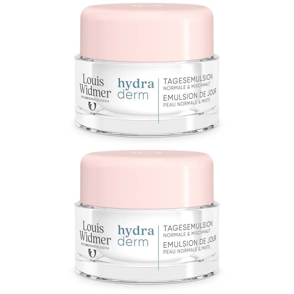 Widmer hydraderm Tagesemulsion o.P. 2x 2x50 ml Emulsion