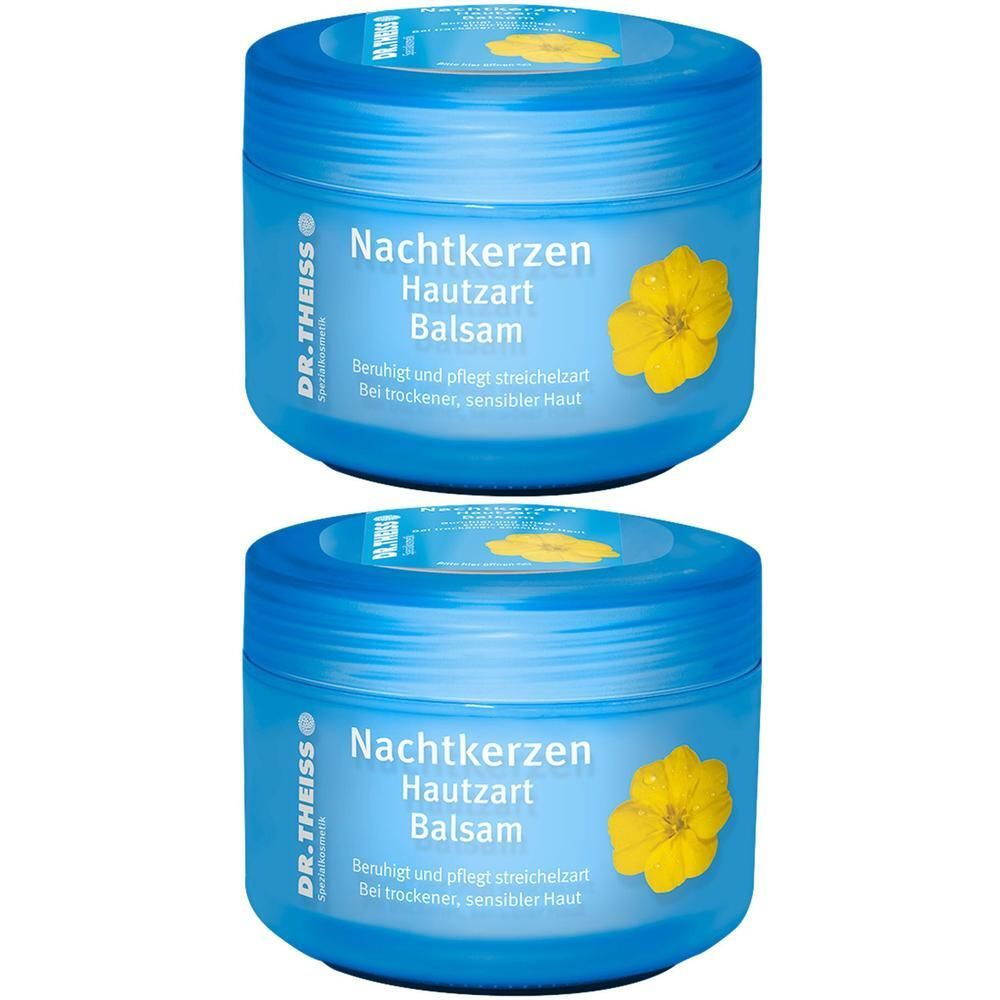 Dr.theiss Nachtkerzen hautzart Balsam 2x 2x200 ml Creme