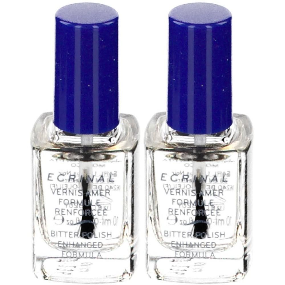 Ecrinal bitterer Lack gegen Nägelkauen 2x 2x10 ml Wirkstoffhaltiger Nagellack