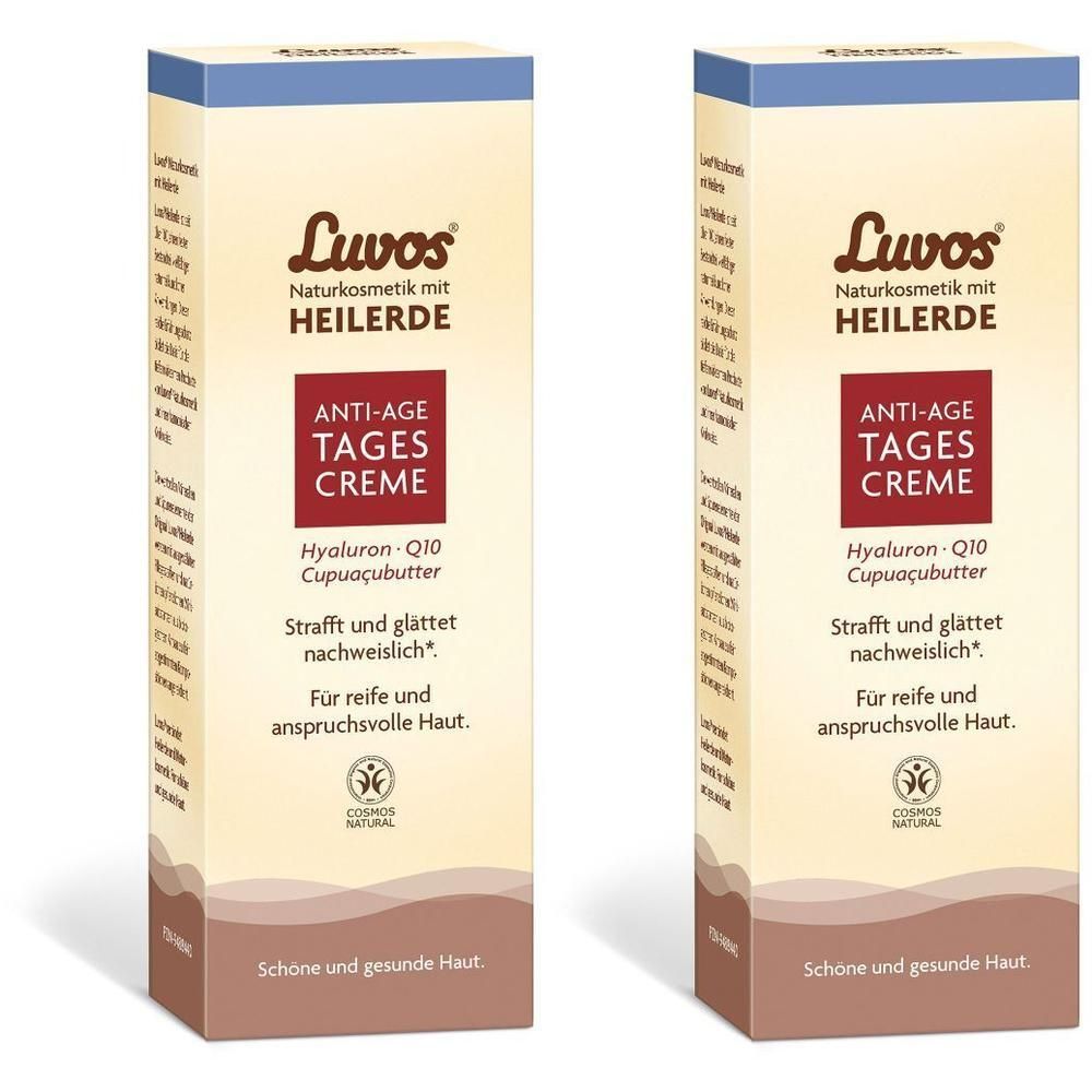 Luvos Heilerde Anti-Age Tagescreme 2x 2x50 ml
