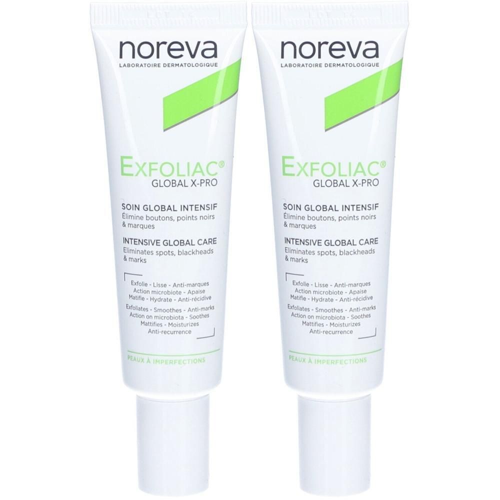 Noreva Exfoliac Global X-Pro Creme 2x 2x30 ml