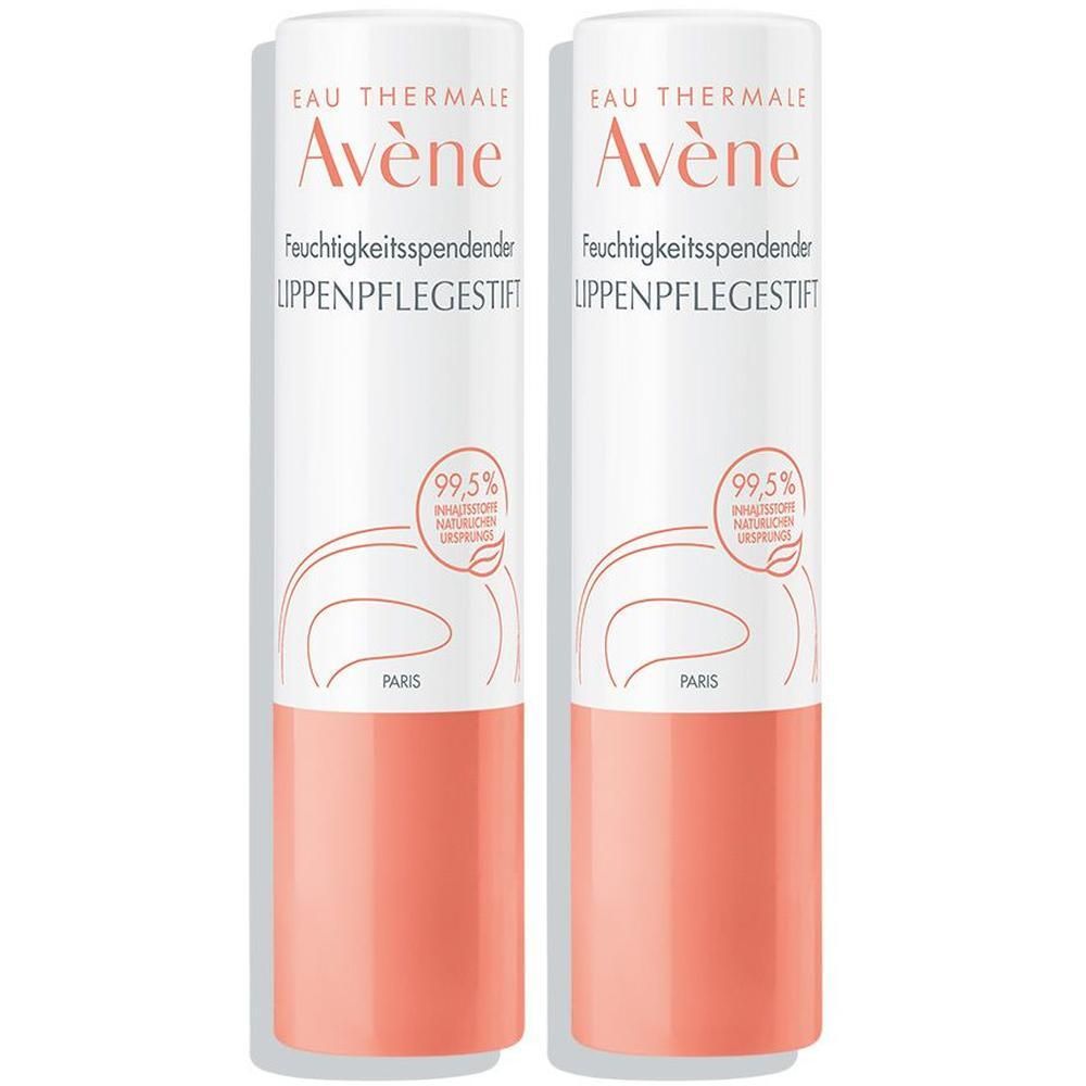 Avene feuchtigkeitsspendender Lippenpflegestift 2x 2x4 g Stifte