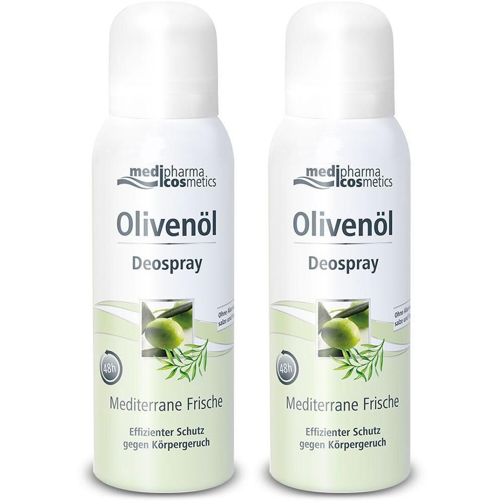 Olivenöl Deospray mediterrane Frische 2x 2x125 ml