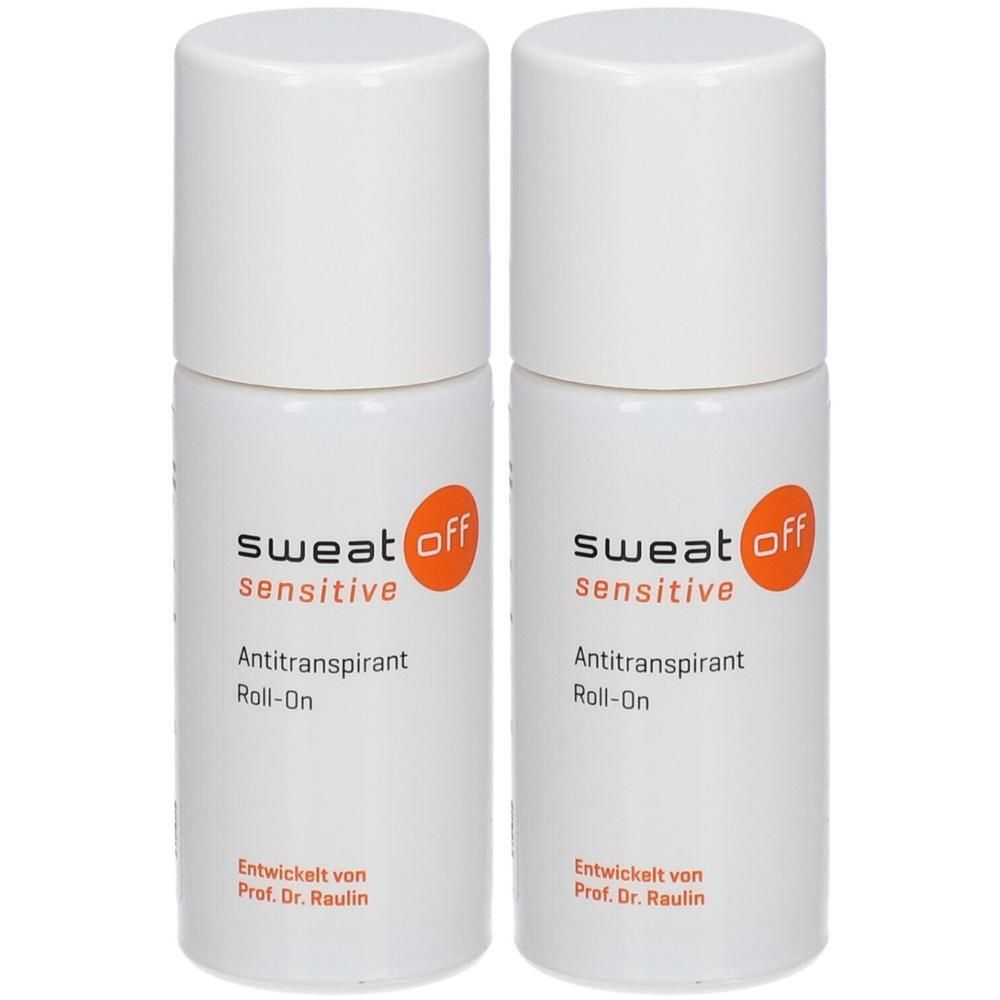 Sweat-Off sensitive Antitranspirant Roll-on 2x 2x50 ml