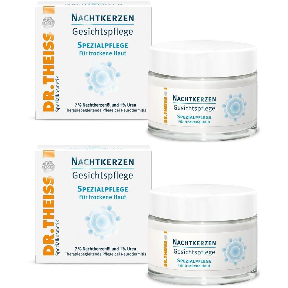 Dr.theiss Nachtkerzen Gesichtspflege 2x 2x50 ml Creme