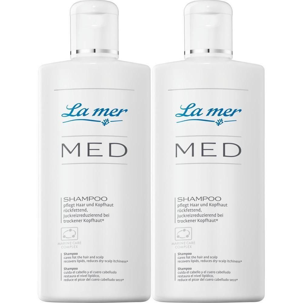 LA MER MED Shampoo o.Parfum 2x 2x200 ml