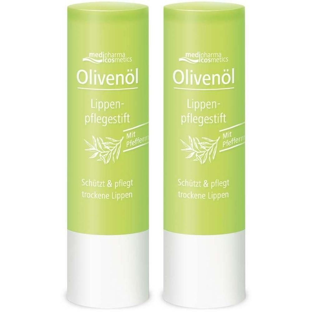 Olivenöl Lippenpflegestift 2x 2x4,8 g Stifte
