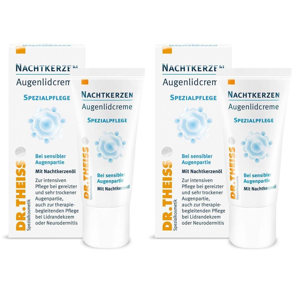 Dr.theiss Nachtkerzen Augenlidcreme 2x 2x15 ml Augencreme