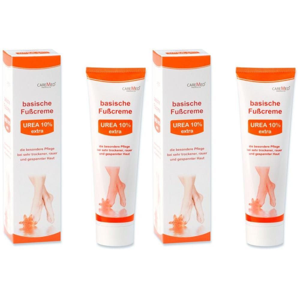 Urea 10% extra basische Fußcreme 2x 2x150 ml Creme