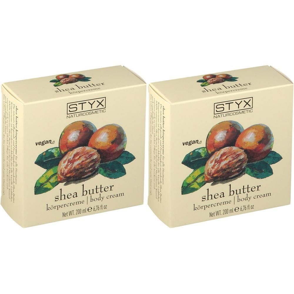Sheabutter Körpercreme 2x 2x200 ml Creme