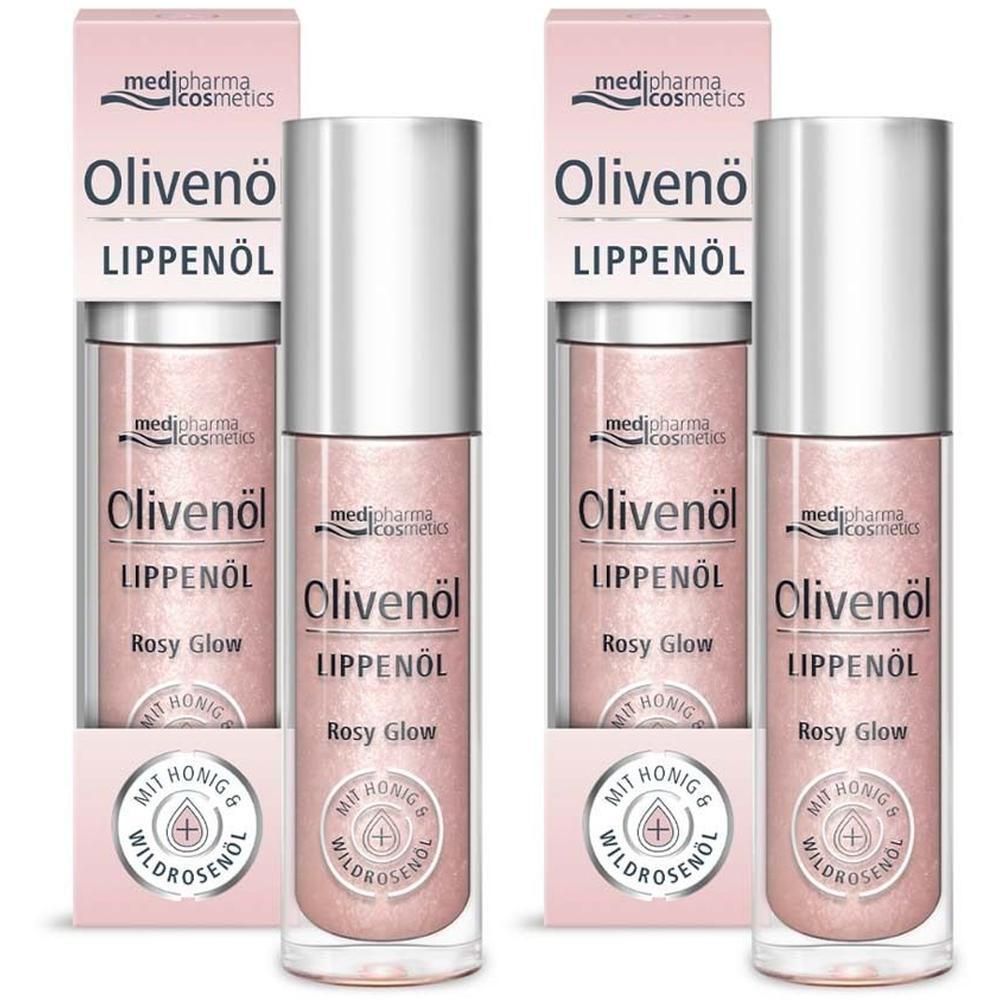 Olivenöl Lippenöl rosy glow 2x 2x4 ml Öl