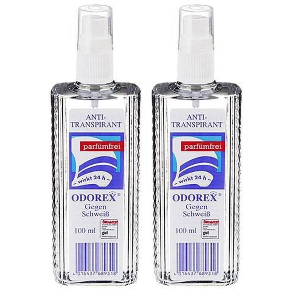 Odorex gegen Schweiß 2x 2x100 ml Körperpflege
