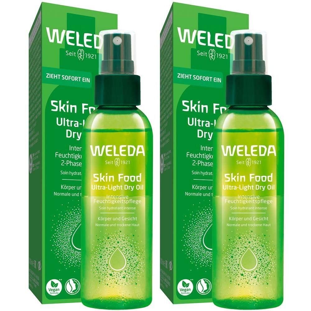 Weleda Skin Food ultra-light dry Oil 2x 2x100 ml Öl