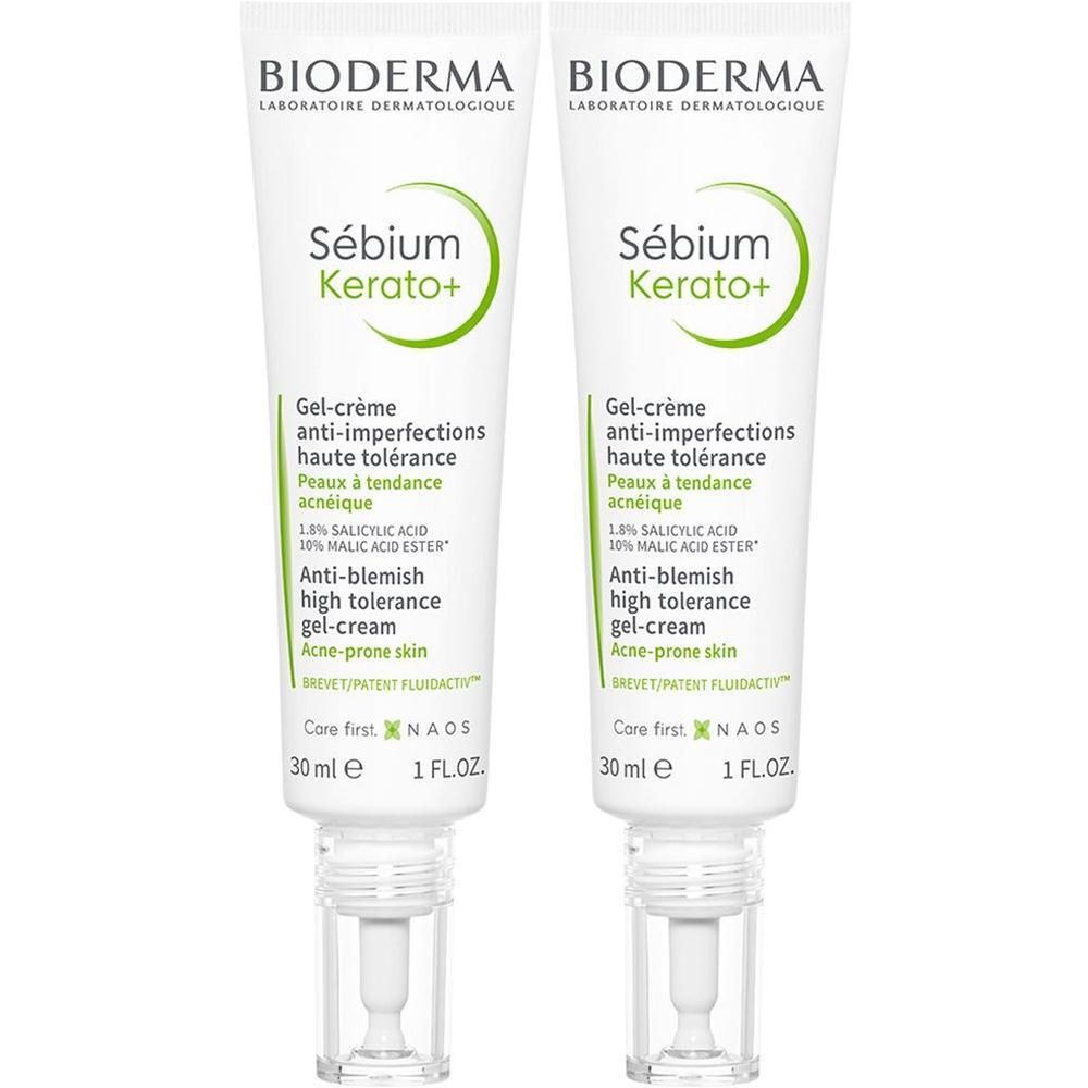 Bioderma Sebium Kerato+ Creme-Gel Tube 2x 2x30 ml
