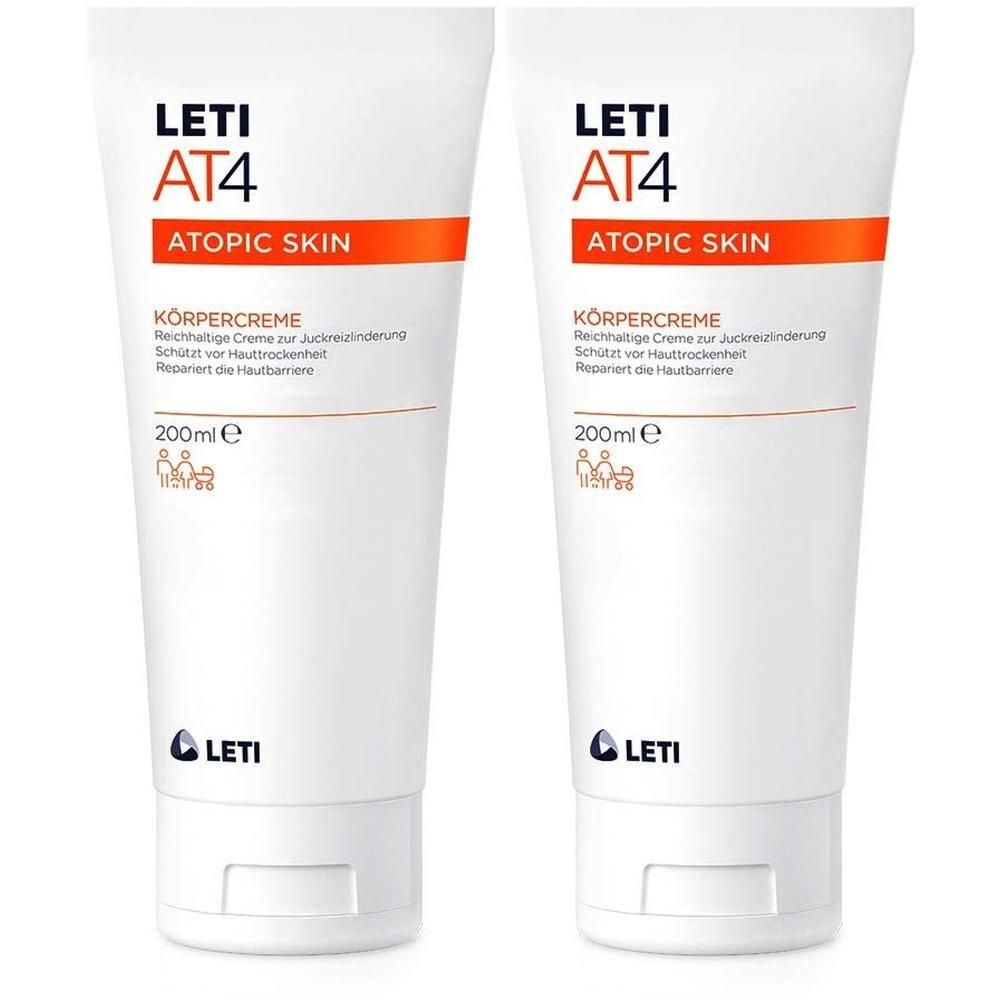 Leti AT4 Körpercreme 2x 2x200 ml Creme