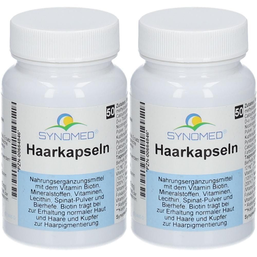 Haarkapseln Synomed 2x 2x50 St Kapseln