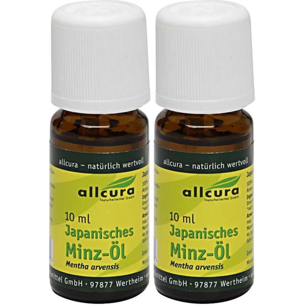 Japanisches Minzöl ätherisch 2x 2x10 ml Ätherisches Öl
