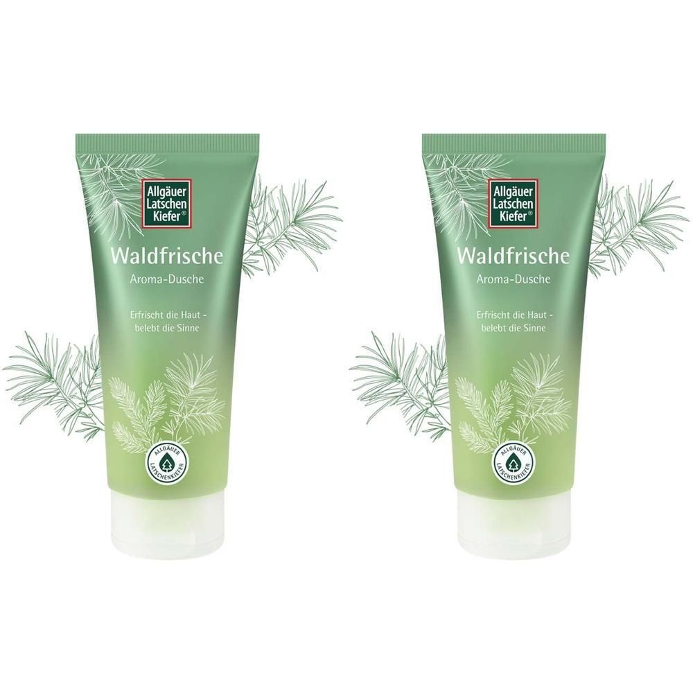 Allgäuer Latschenk. Waldfrische Aroma-Dusche 2x 2x200 ml Duschgel