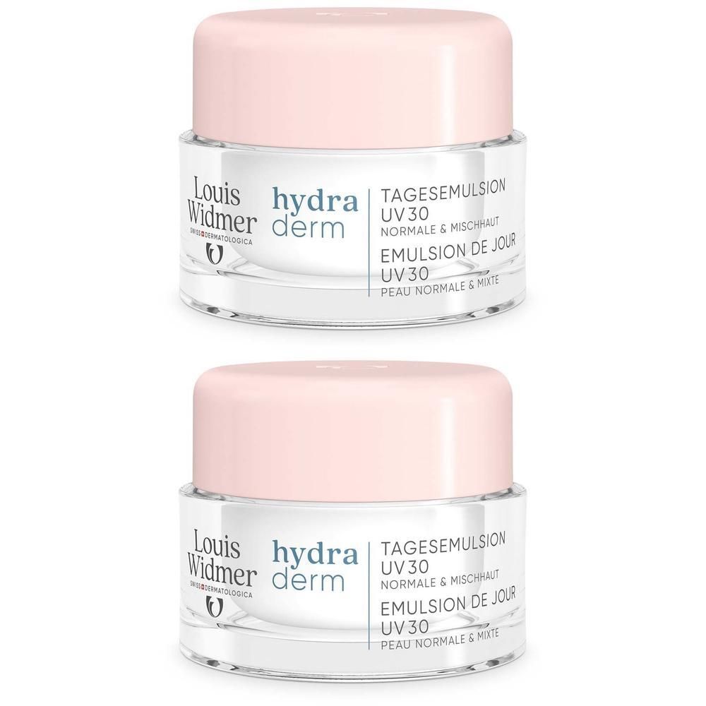 Widmer hydraderm Tagesemulsion UV 30 l.P. 2x 2x50 ml Emulsion