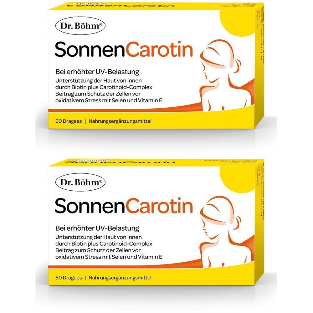 Dr.böhm SonnenCarotin Dragees 2x 2x60 St