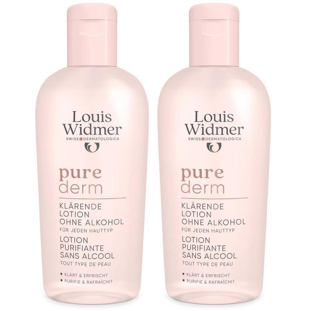 Widmer purederm klärende Lotion ohne Alkohol l.P. 2x 2x200 ml