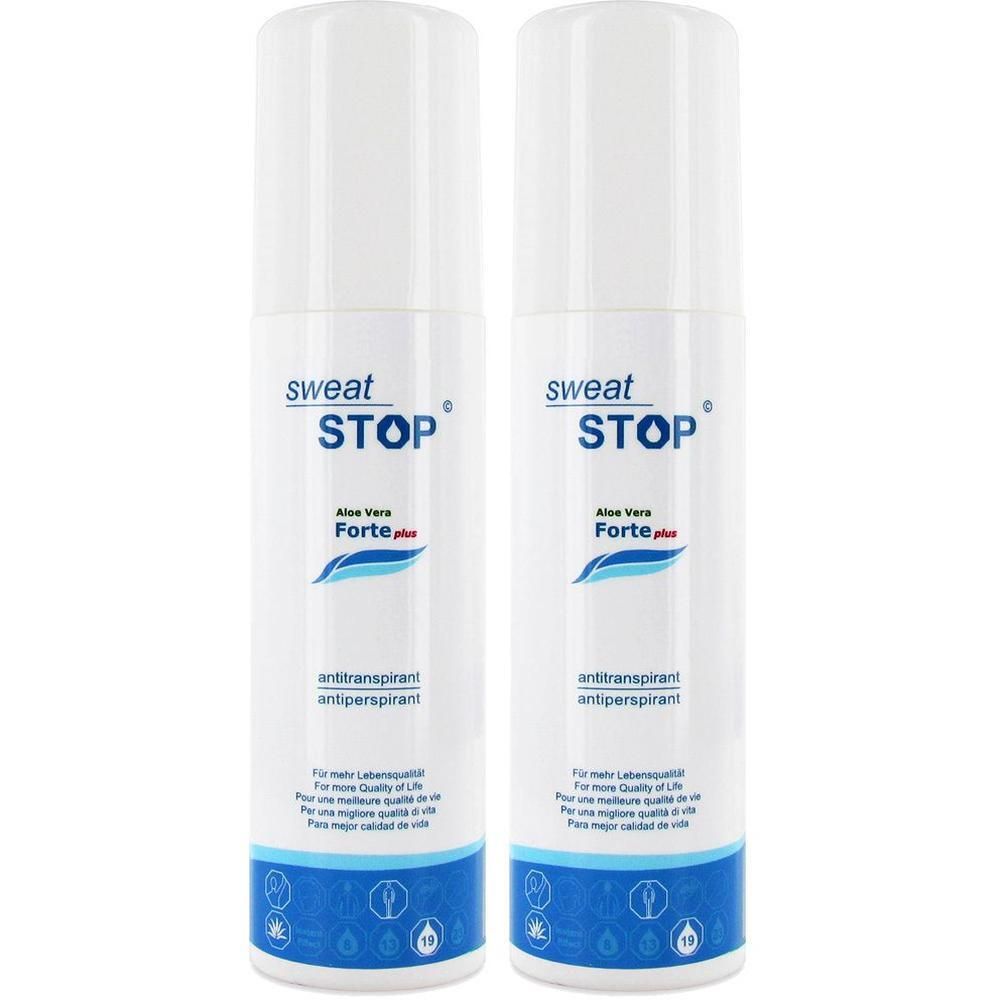 Sweatstop Aloe Vera Forte plus Spray 2x 2x100 ml